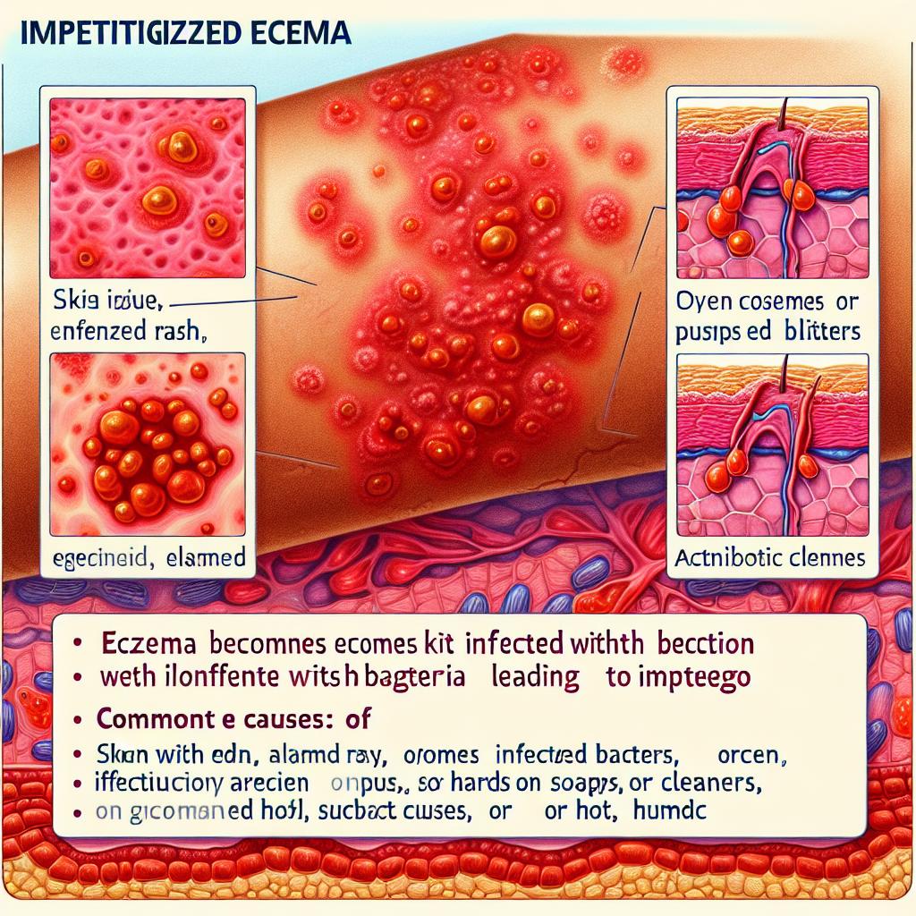 Impetiginizovaný ekzém a jeho příčiny
