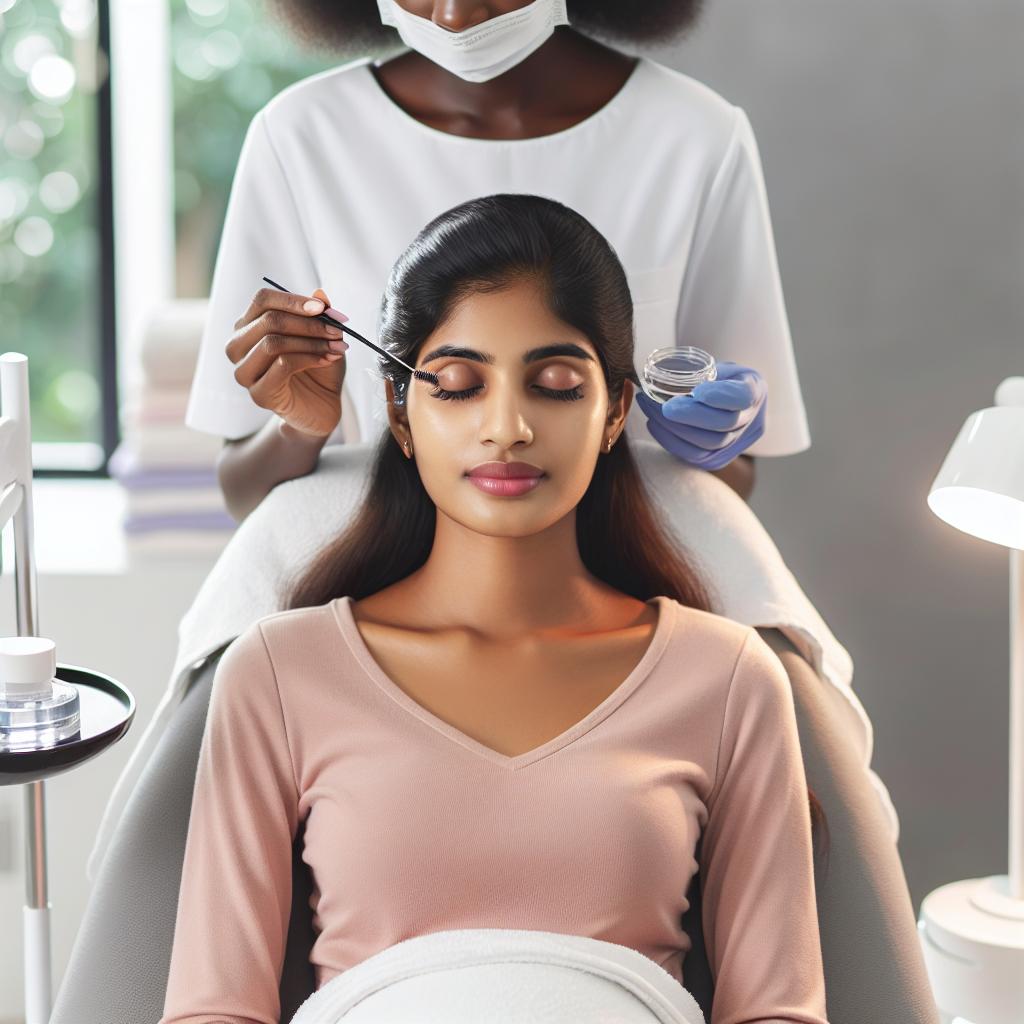Lash lifting během těhotenství